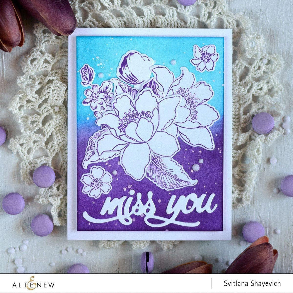 Altenew Stamp & Die Bundle Garden Treasure Stamp & Die Bundle