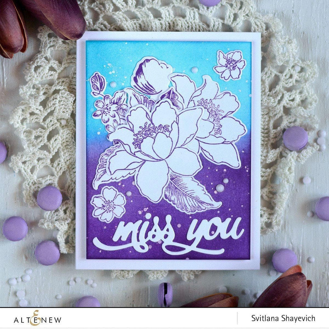 Altenew Stamp & Die Bundle Garden Treasure Stamp & Die Bundle