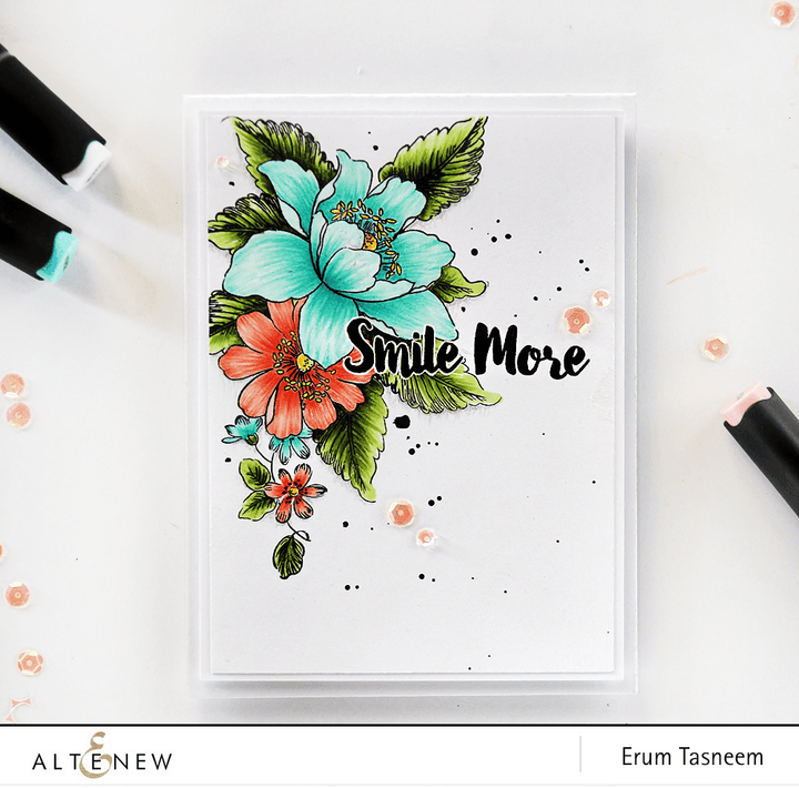 Altenew Stamp & Die Bundle Garden Treasure Stamp & Die Bundle