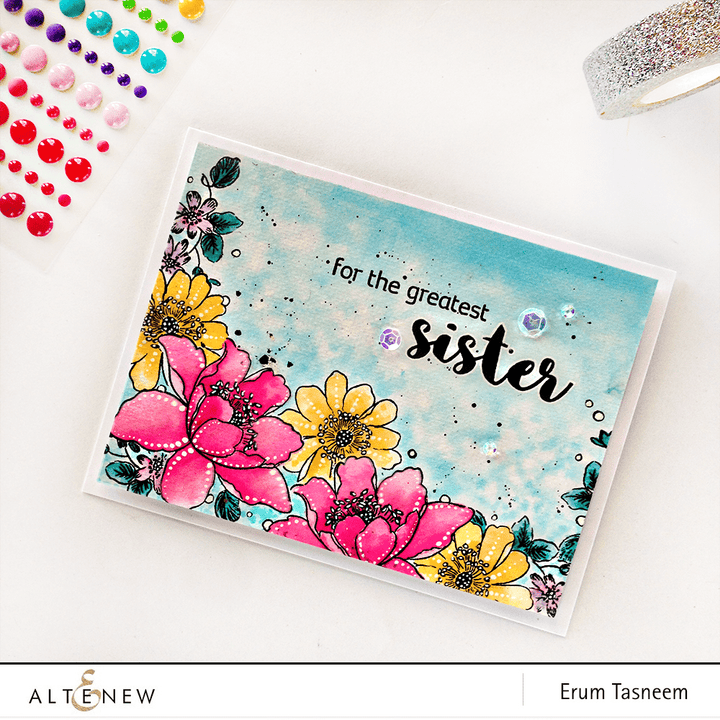 Altenew Stamp & Die Bundle Garden Treasure Stamp & Die Bundle