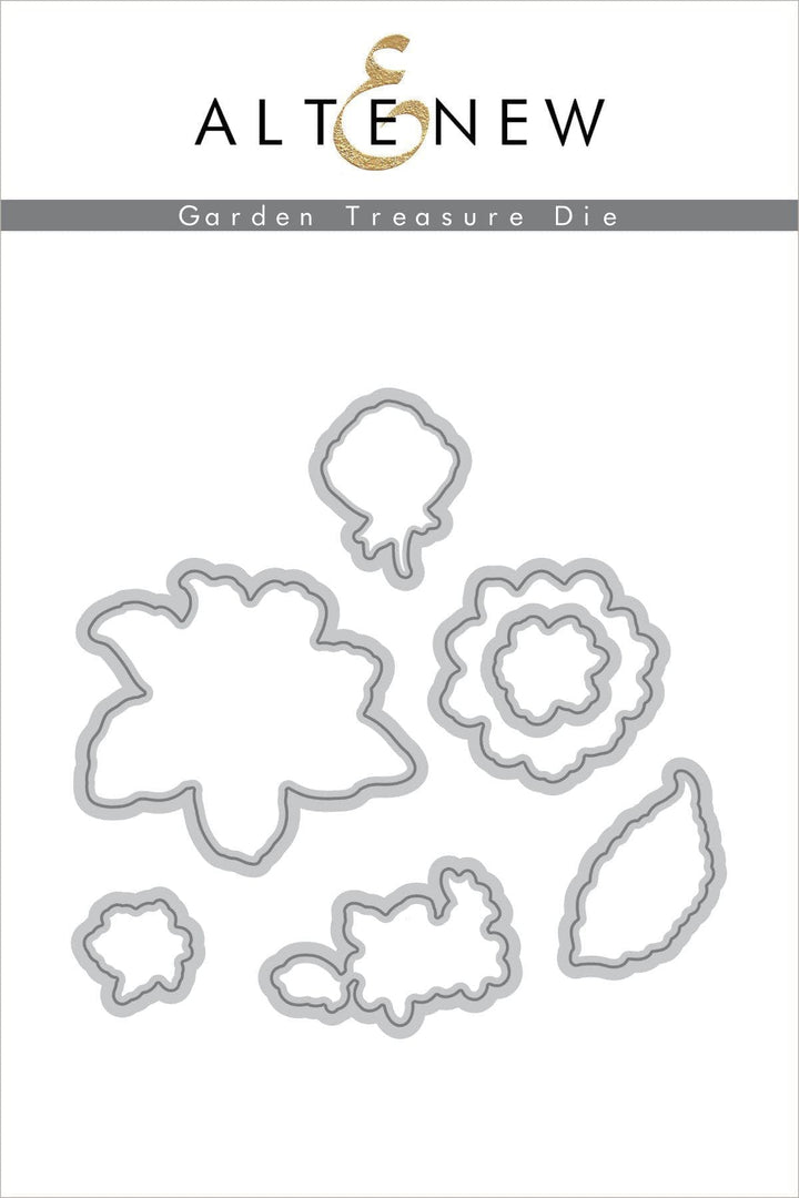 Altenew Stamp & Die Bundle Garden Treasure Stamp & Die Bundle