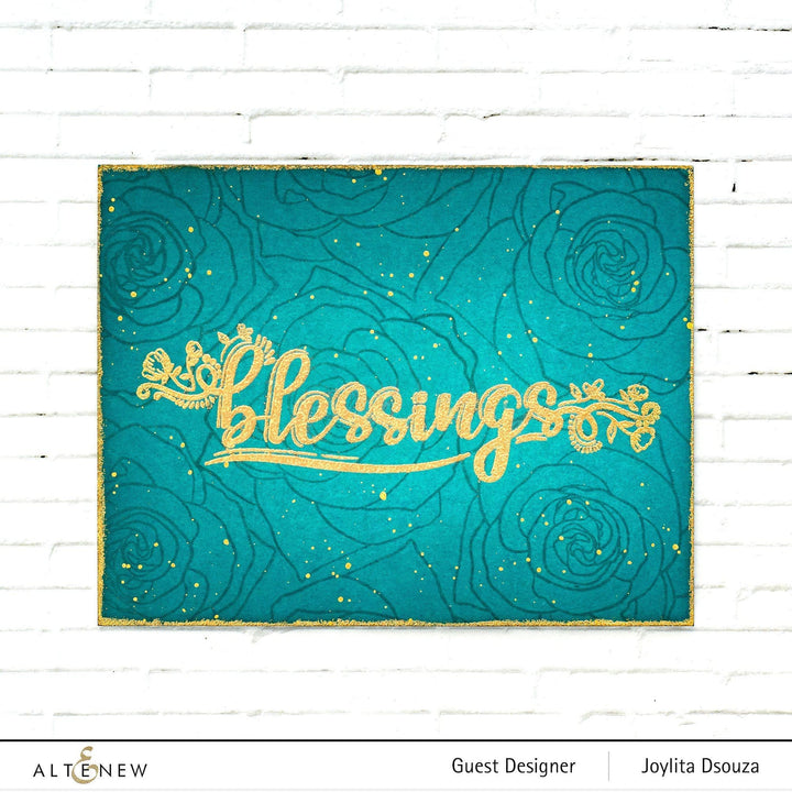 Altenew Stamp & Die Bundle Greatest Blessings Stamp & Die Bundle