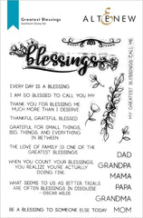 Altenew Stamp & Die Bundle Greatest Blessings