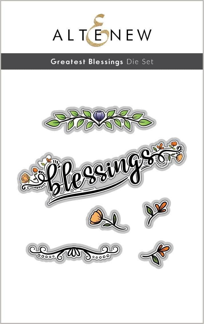 Altenew Stamp & Die Bundle Greatest Blessings