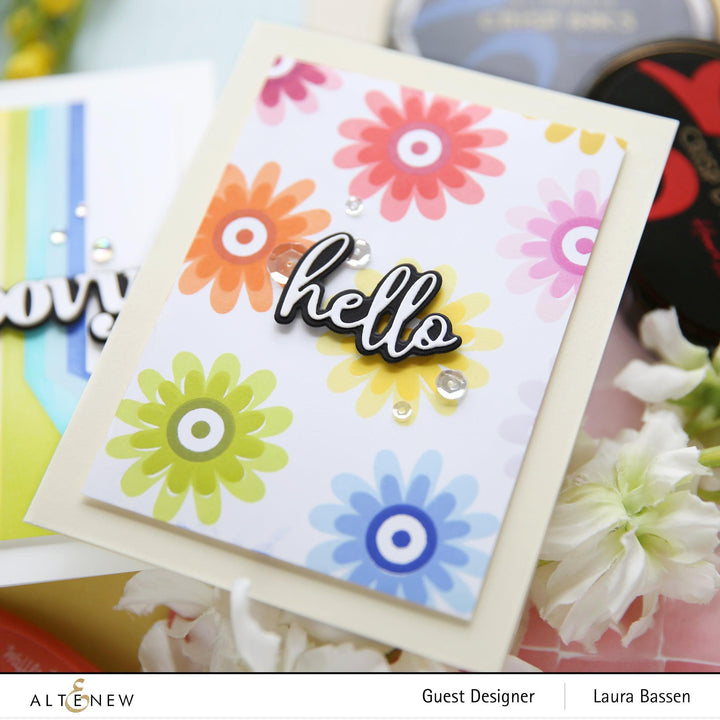 Altenew Stamp & Die Bundle Groovy Garden Complete Bundle