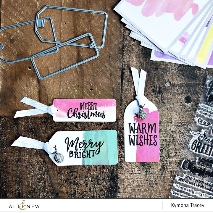 Altenew Stamp & Die Bundle Halftone Holidays Stamp & Die Bundle