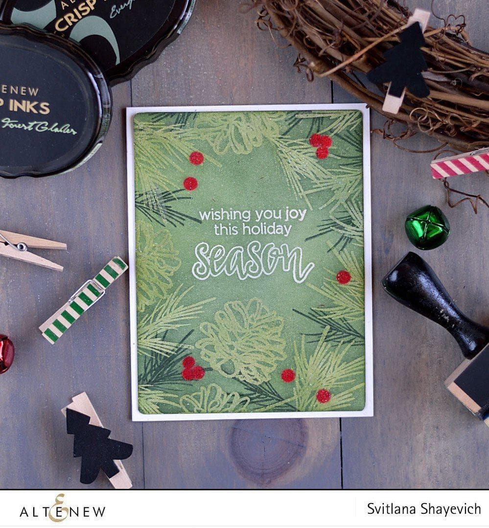 Altenew Stamp & Die Bundle Halftone Holidays Stamp & Die Bundle