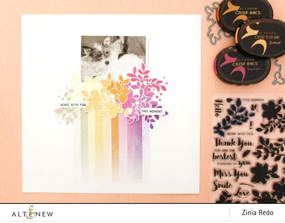 Altenew Stamp & Die Bundle Halftone Squares Stamp & Die Bundle