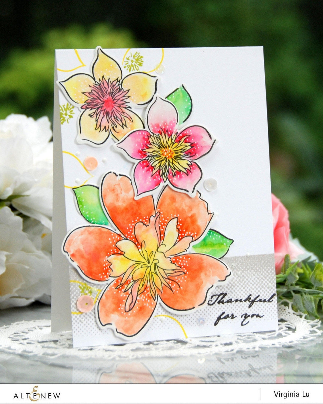 Altenew Stamp & Die Bundle Halftone Squares Stamp & Die Bundle