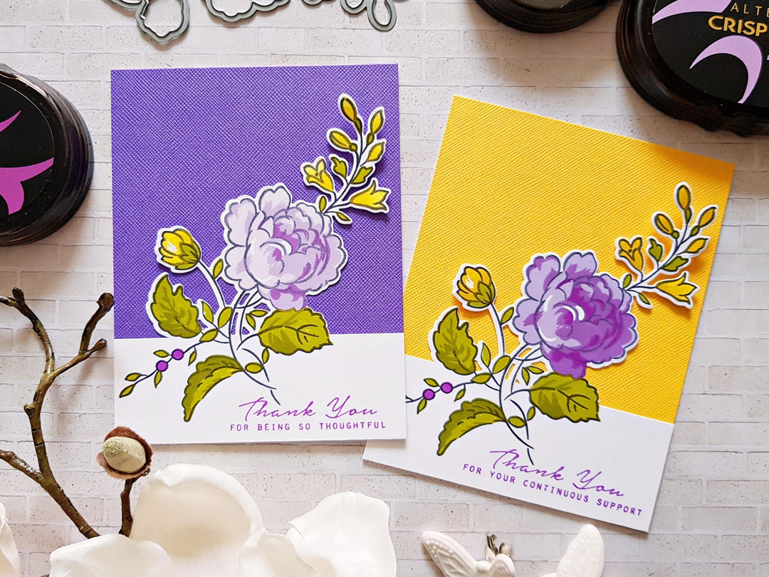 Altenew Stamp & Die Bundle Handpicked Bouquet Stamp & Die Bundle