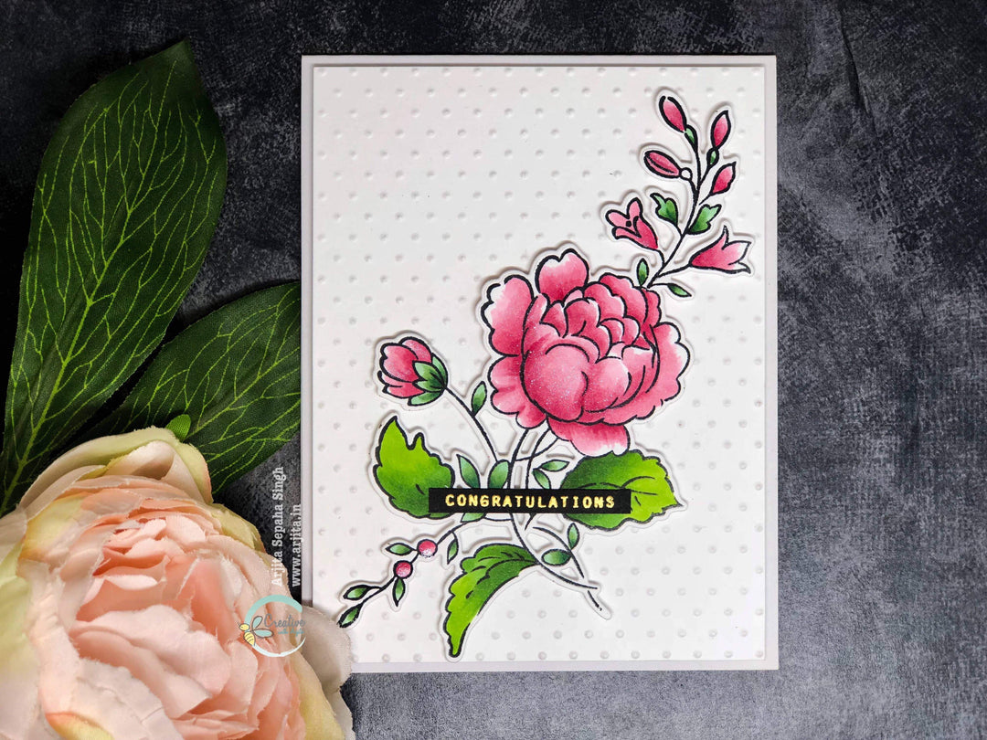 Altenew Stamp & Die Bundle Handpicked Bouquet Stamp & Die Bundle