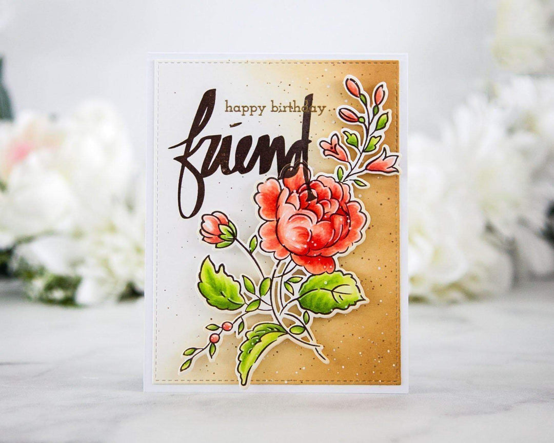 Altenew Stamp & Die Bundle Handpicked Bouquet Stamp & Die Bundle