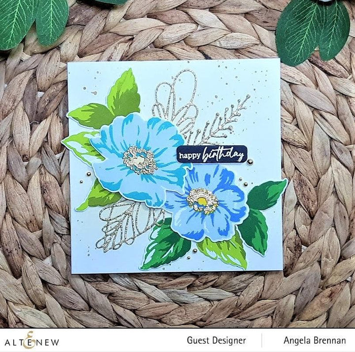 Altenew Stamp & Die Bundle Happy Flowers Stamp & Die Bundle