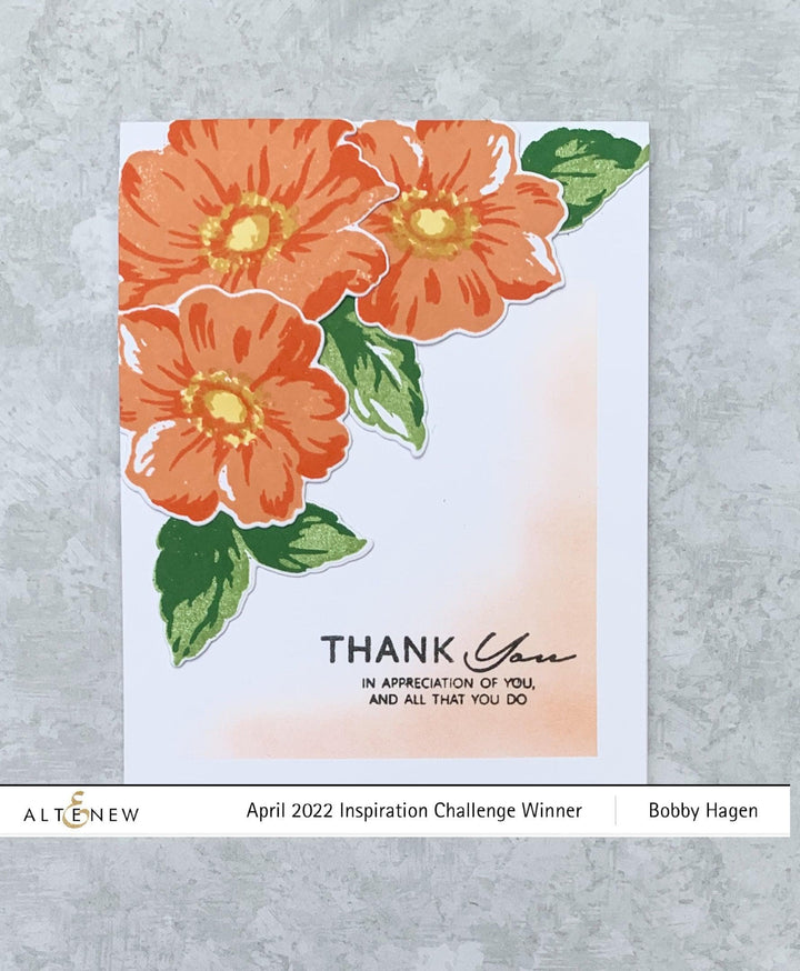 Altenew Stamp & Die Bundle Happy Flowers Stamp & Die Bundle