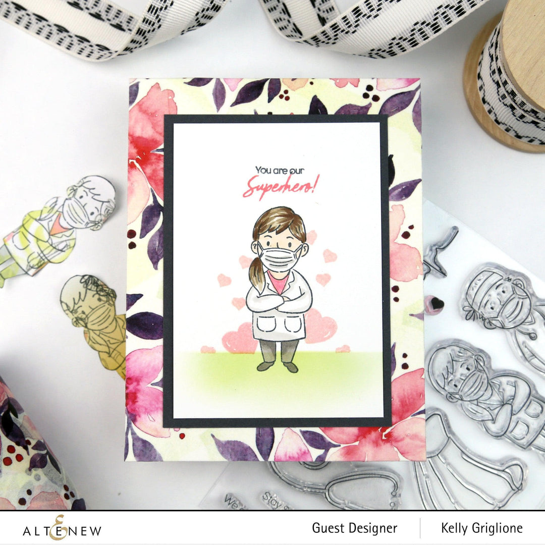 Altenew Stamp & Die Bundle Healthcare Heroes Stamp & Die Bundle