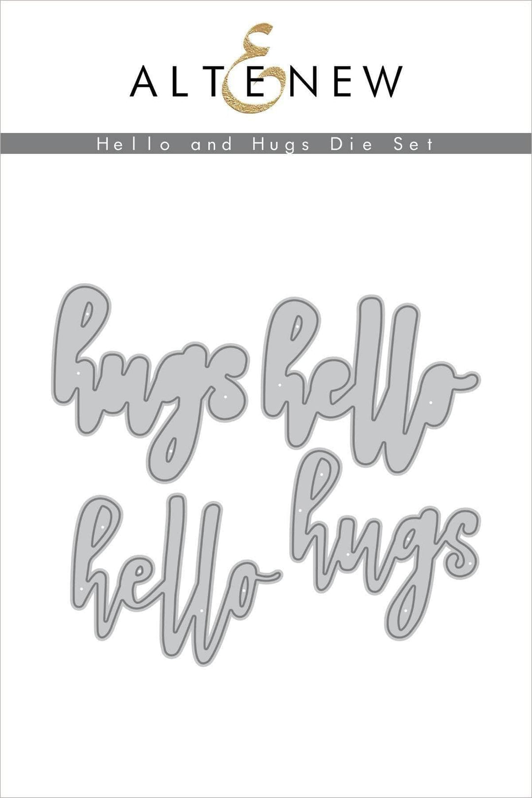 Altenew Stamp & Die Bundle Hello And Hugs