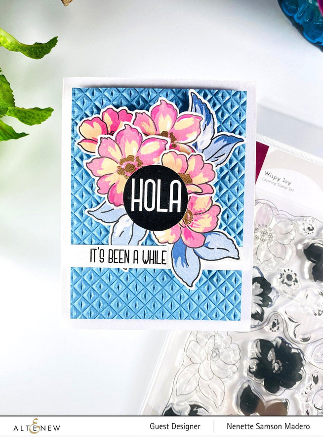 Altenew Stamp & Die Bundle Hello Friend Stamp & Die Bundle