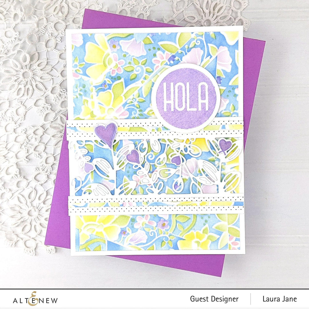 Altenew Stamp & Die Bundle Hello Friend Stamp & Die Bundle