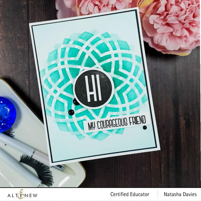 Altenew Stamp & Die Bundle Hello Friend Stamp & Die Bundle