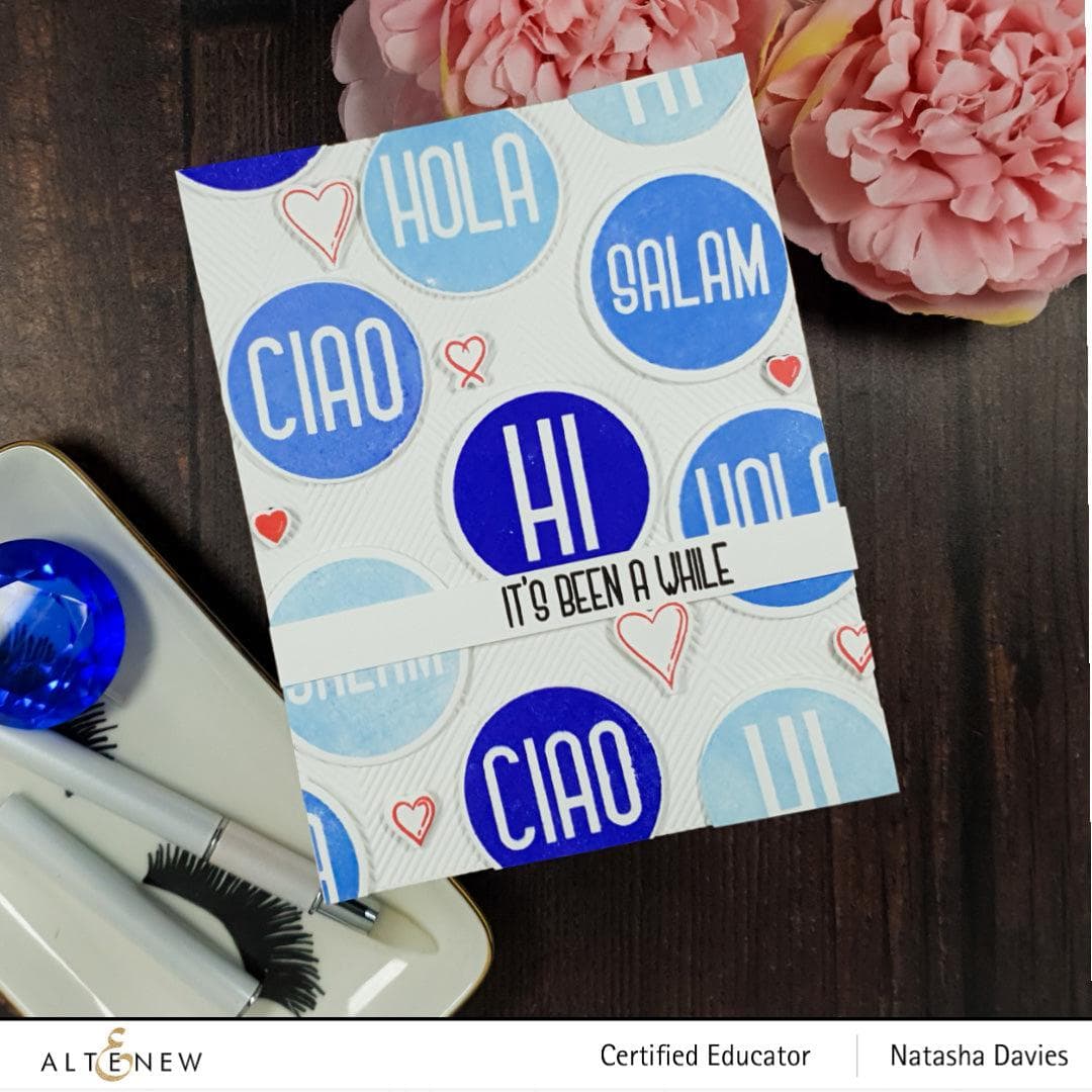 Altenew Stamp & Die Bundle Hello Friend Stamp & Die Bundle