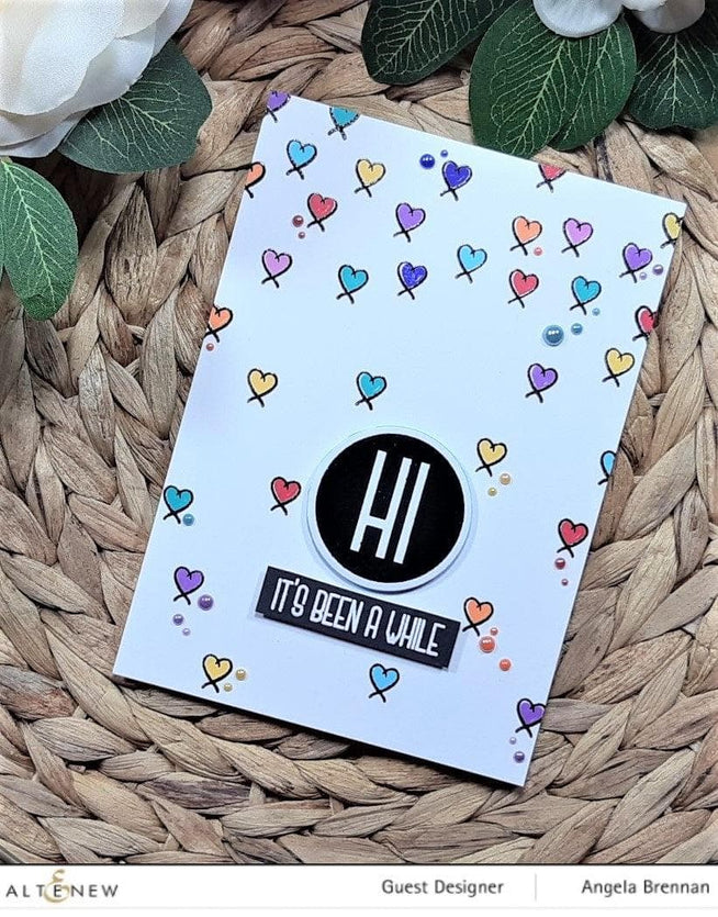 Altenew Stamp & Die Bundle Hello Friend Stamp & Die Bundle