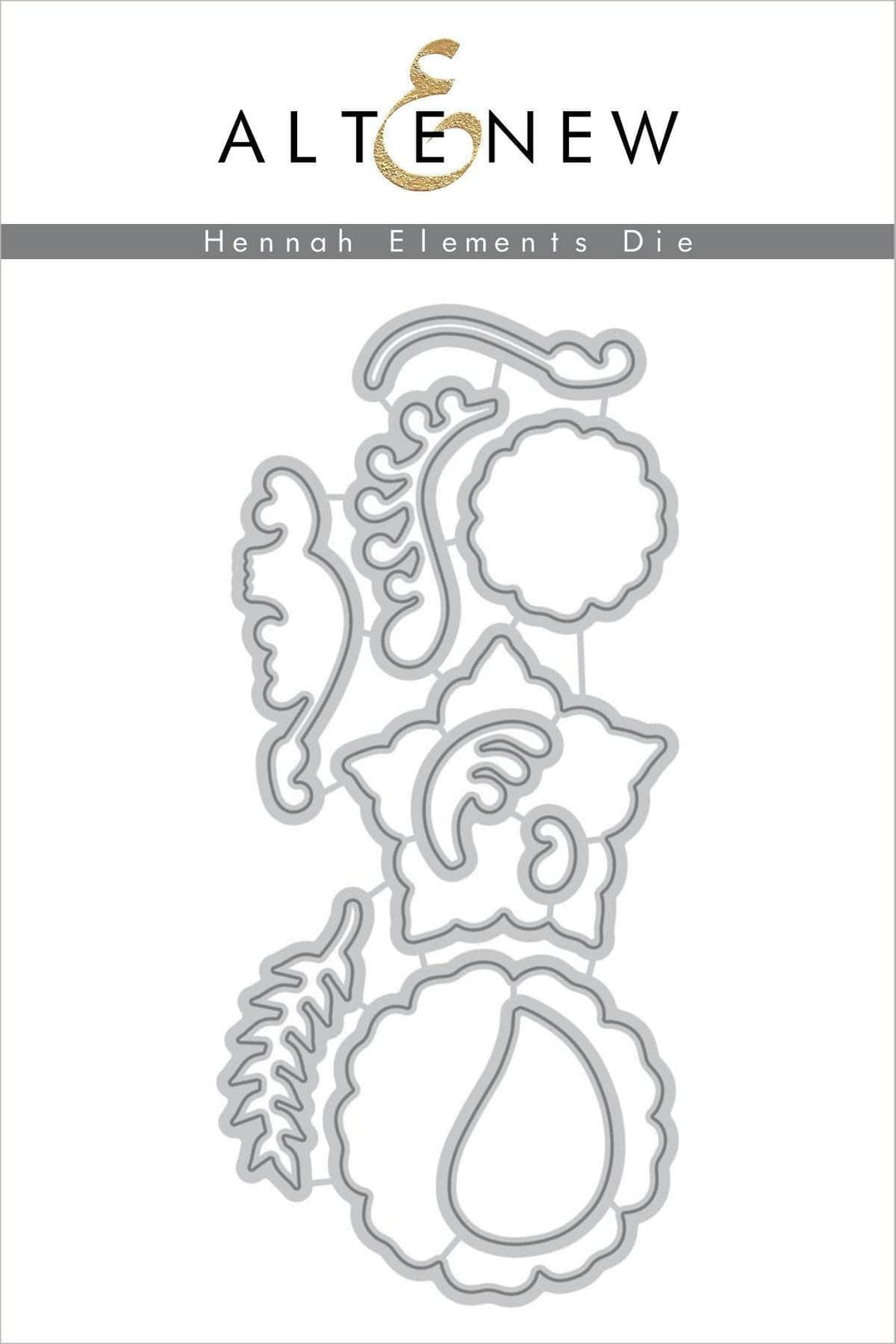 Altenew Stamp & Die Bundle Hennah Elements