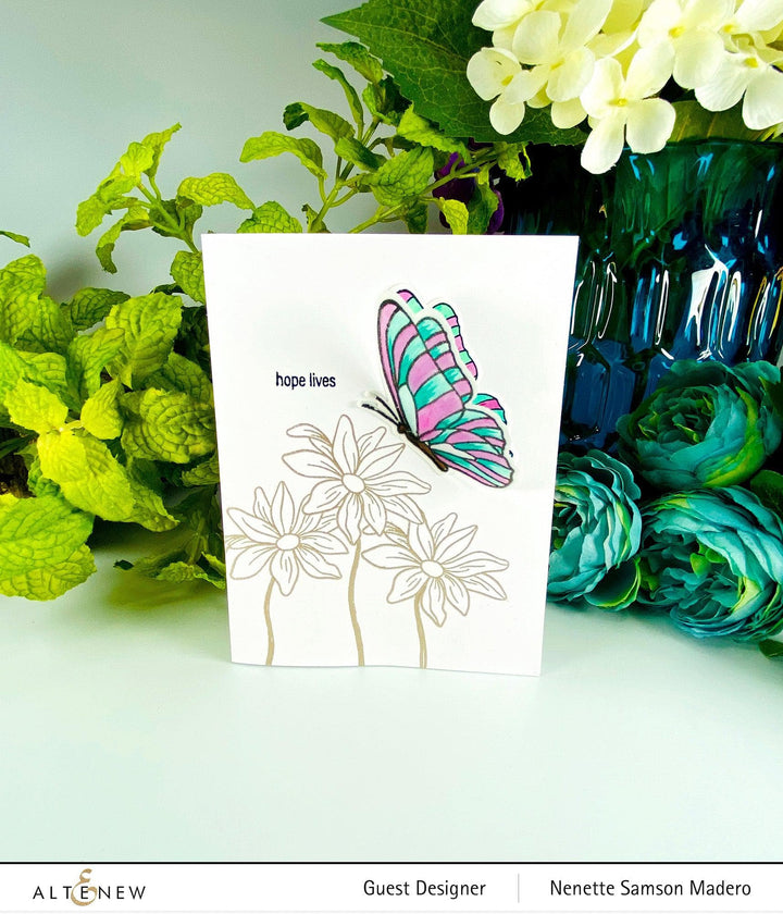 Altenew Stamp & Die Bundle Hope Butterfly Stamp & Die Bundle