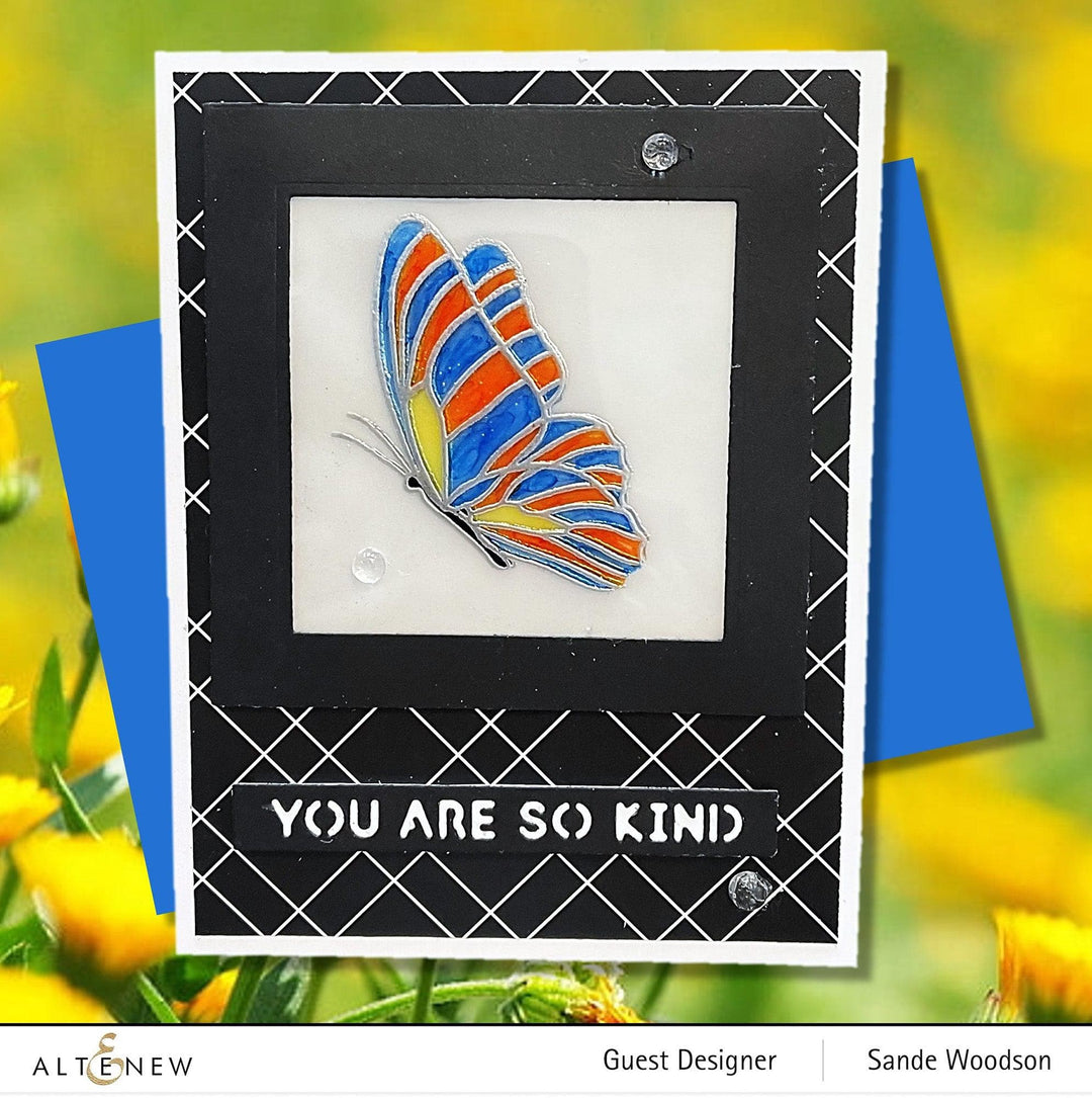 Altenew Stamp & Die Bundle Hope Butterfly Stamp & Die Bundle