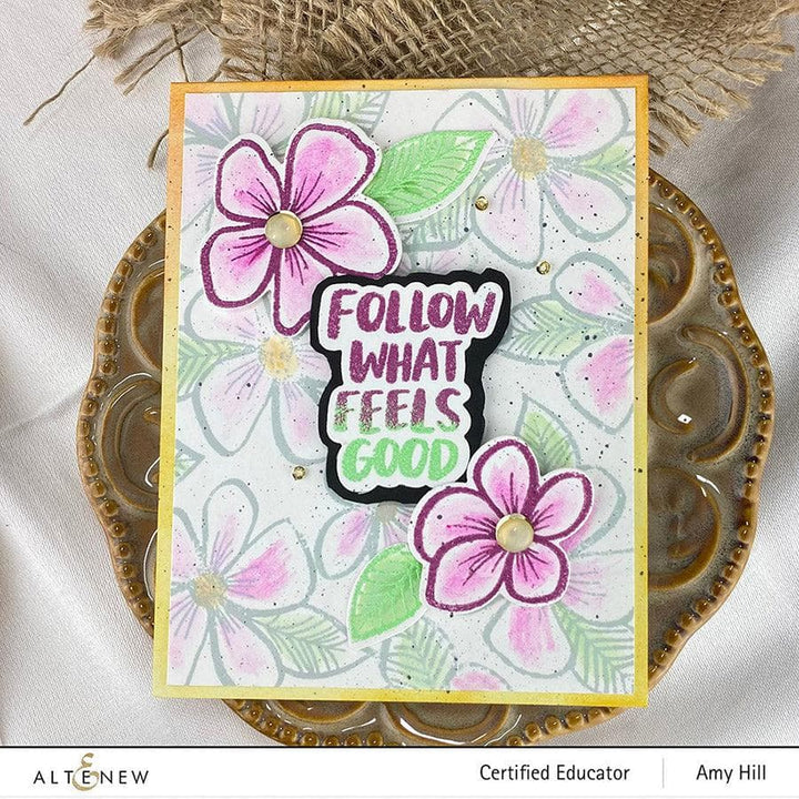 Altenew Stamp & Die Bundle Hug Life