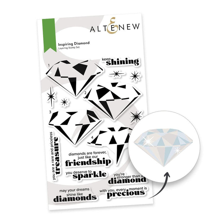 Altenew Stamp & Die Bundle Inspiring Diamond