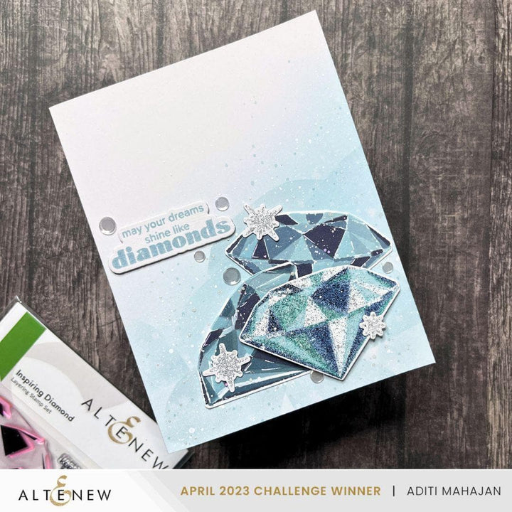 Altenew Stamp & Die Bundle Inspiring Diamond
