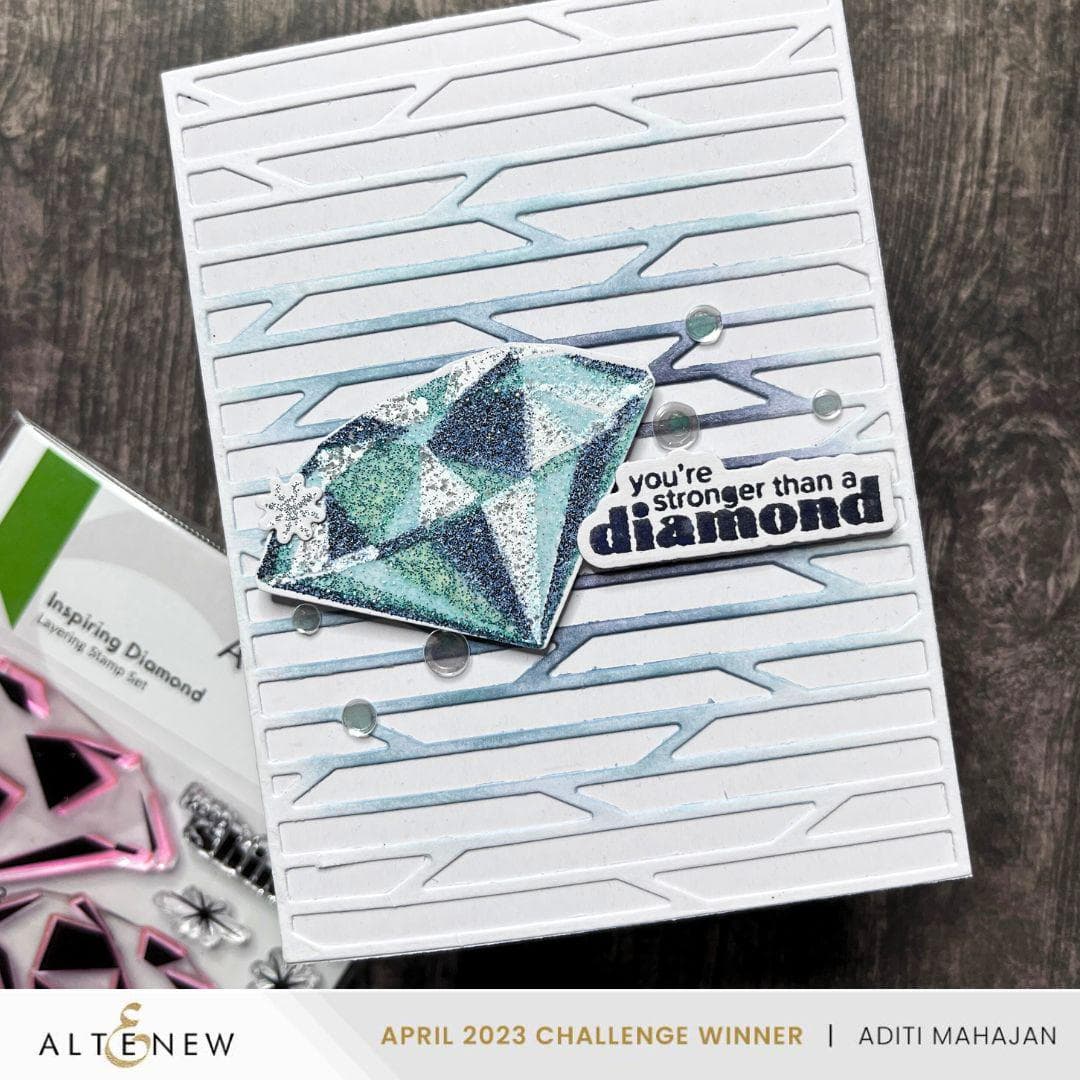 Altenew Stamp & Die Bundle Inspiring Diamond