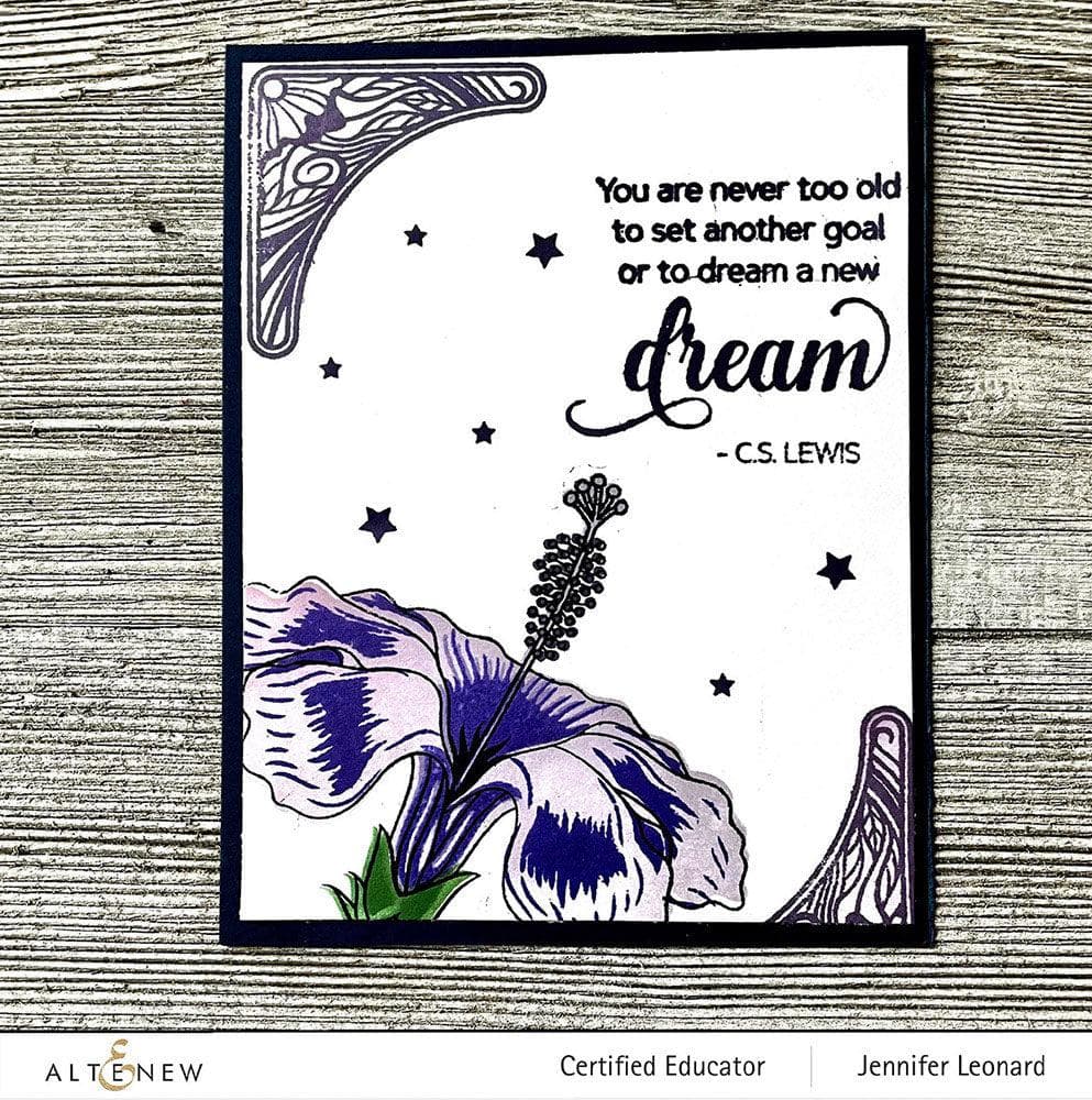 Altenew Stamp & Die Bundle Inspiring Quotes - Dream