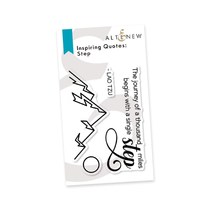 Altenew Stamp & Die Bundle Inspiring Quotes - Step