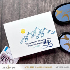 Altenew Stamp & Die Bundle Inspiring Quotes - Step