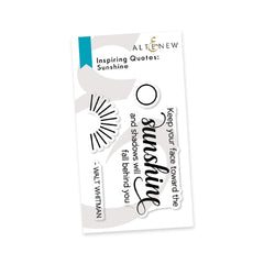 Altenew Stamp & Die Bundle Inspiring Quotes - Sunshine