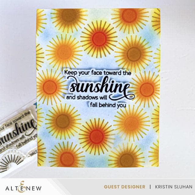 Altenew Stamp & Die Bundle Inspiring Quotes - Sunshine