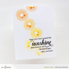 Altenew Stamp & Die Bundle Inspiring Quotes - Sunshine