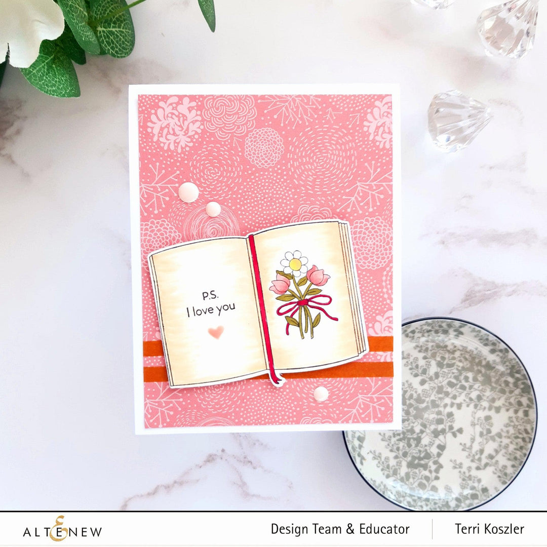 Altenew Stamp & Die Bundle Journal Flowers Stamp & Die Bundle