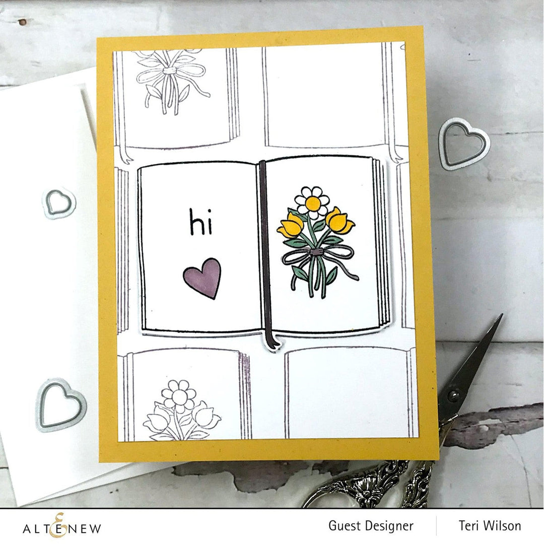 Altenew Stamp & Die Bundle Journal Flowers Stamp & Die Bundle