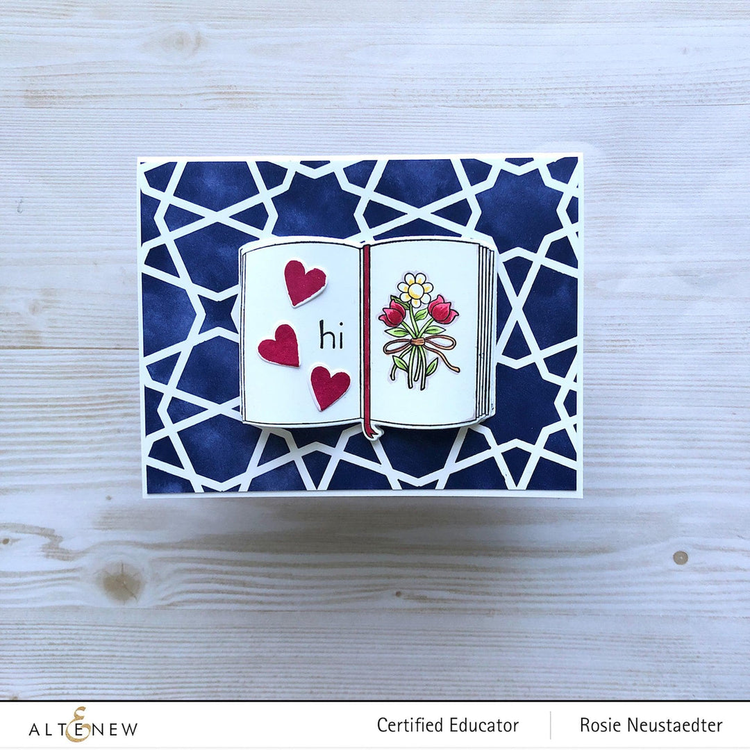 Altenew Stamp & Die Bundle Journal Flowers Stamp & Die Bundle