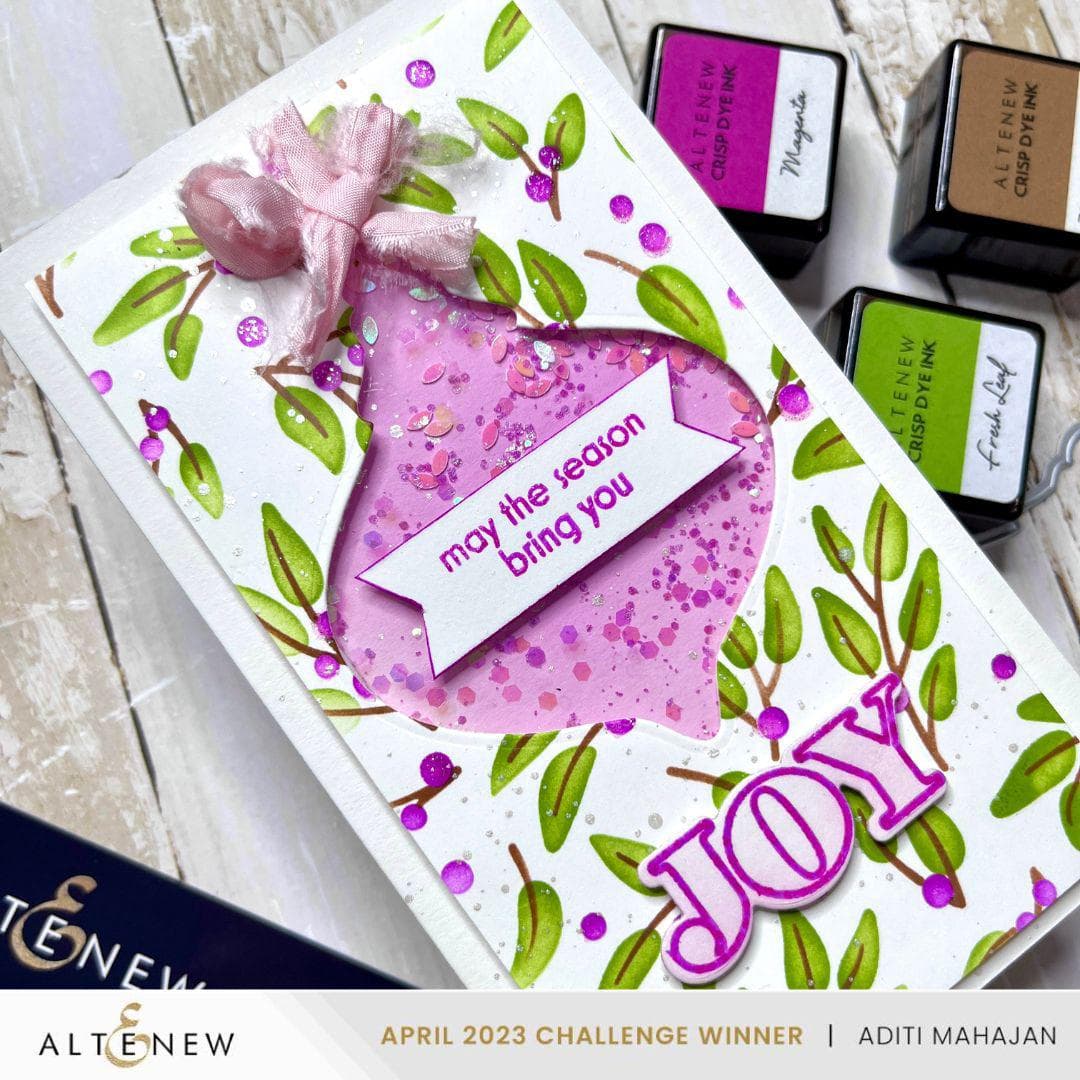 Altenew Stamp & Die Bundle Joyful Greetings