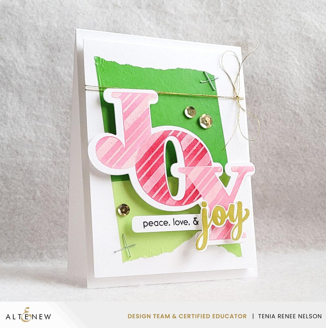Altenew Stamp & Die Bundle Joyful Greetings