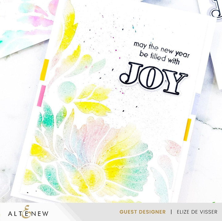 Altenew Stamp & Die Bundle Joyful Greetings