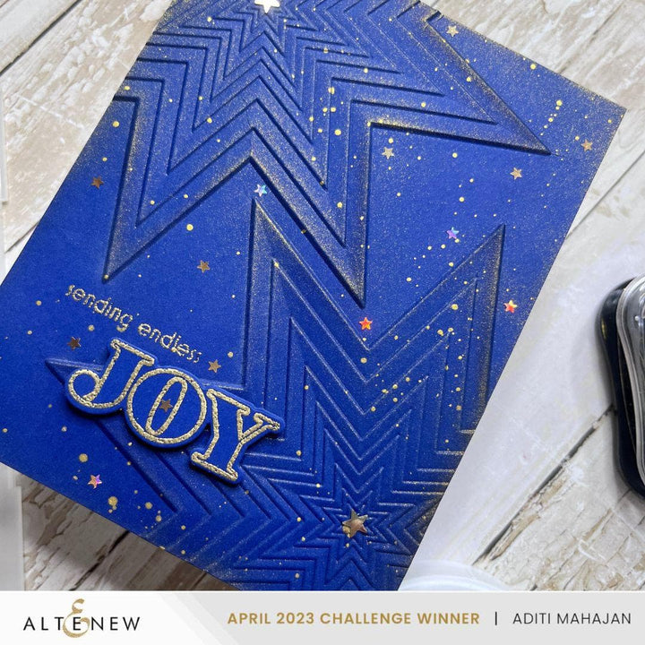 Altenew Stamp & Die Bundle Joyful Greetings