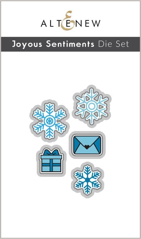 Altenew Stamp & Die Bundle Joyous Sentiments