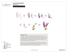 Altenew Stamp & Die Bundle Layered Lily Add-On Complete Bundle