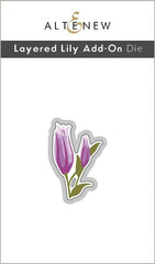 Altenew Stamp & Die Bundle Layered Lily Add-On