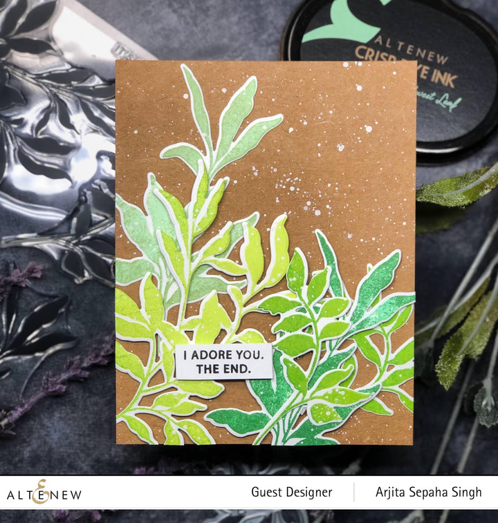 Altenew Stamp & Die Bundle Leaf Clusters Stamp & Die Bundle