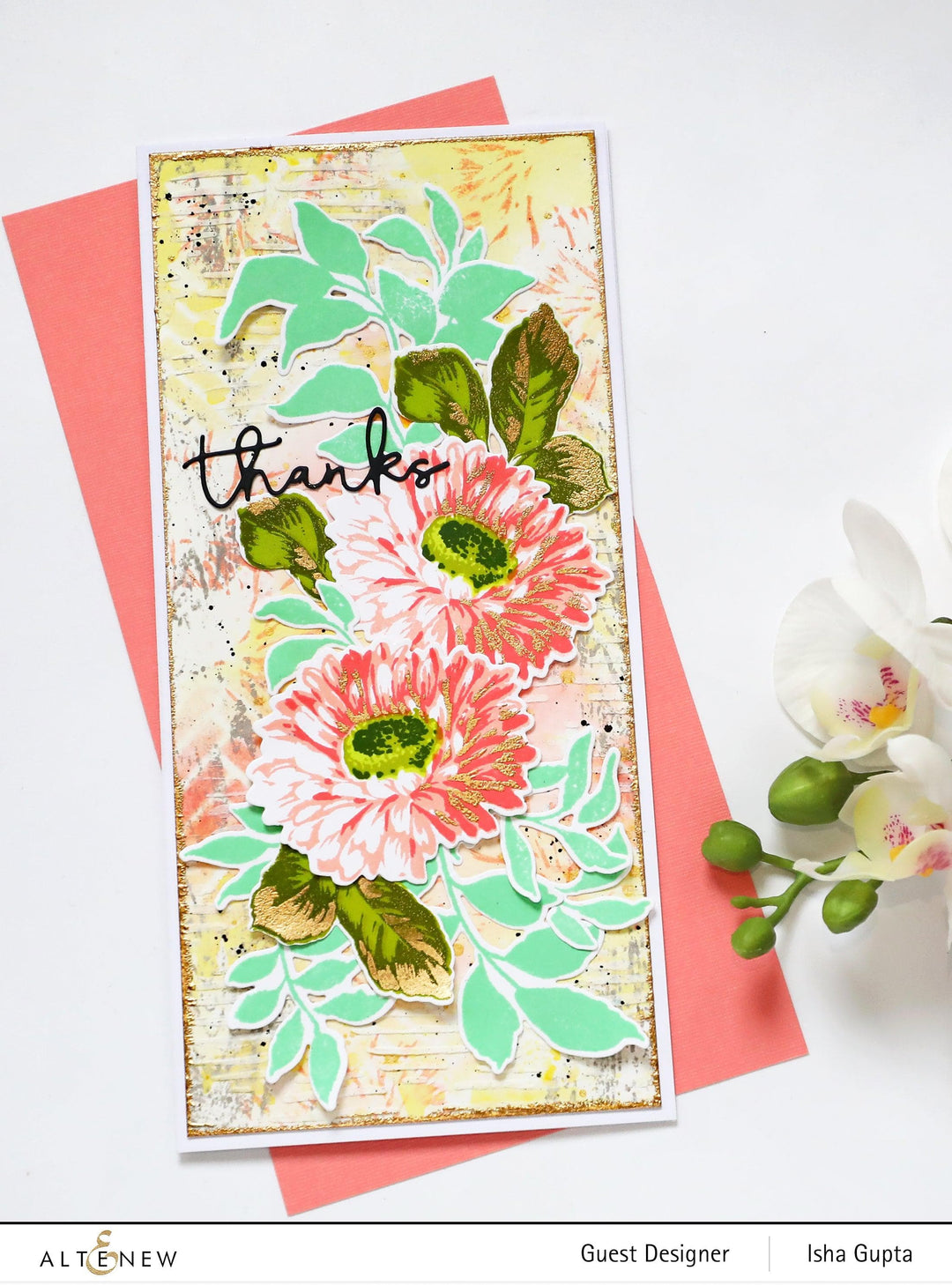 Altenew Stamp & Die Bundle Leaf Clusters Stamp & Die Bundle